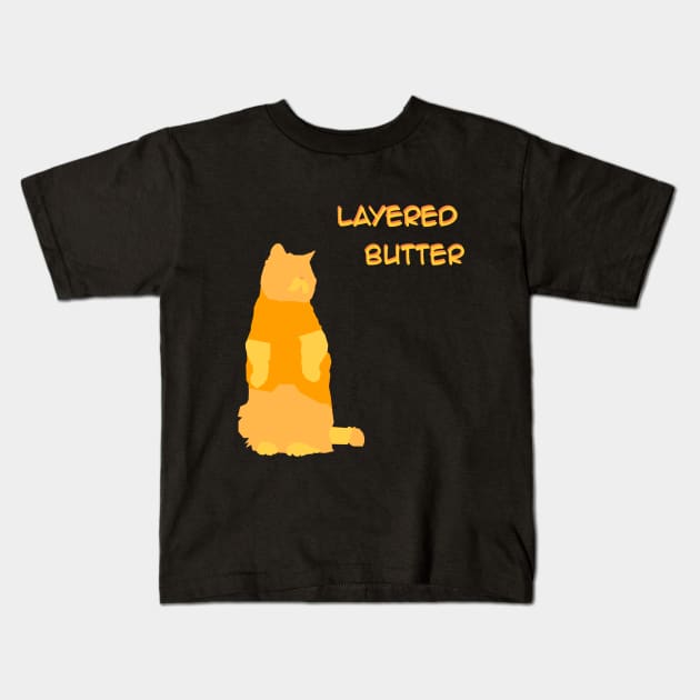 Layered Butter Kids T-Shirt by LayeredButter